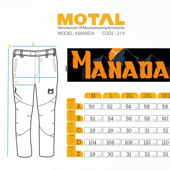 Motal Erkek Pantolon - Resim 4