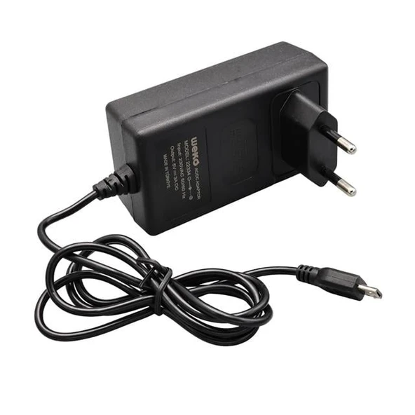 Weko 5 Volt - 3 Amper Micro Usb Uçlu Priz Tipi Adaptör - Resim 3