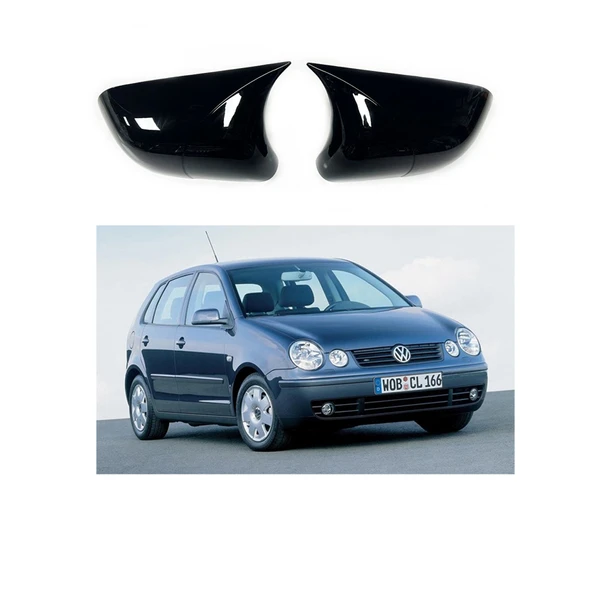 Volkswagen Polo 2001-2005 Batman Yarasa Ayna Kapağı Sinyalsiz ürün görseli 1