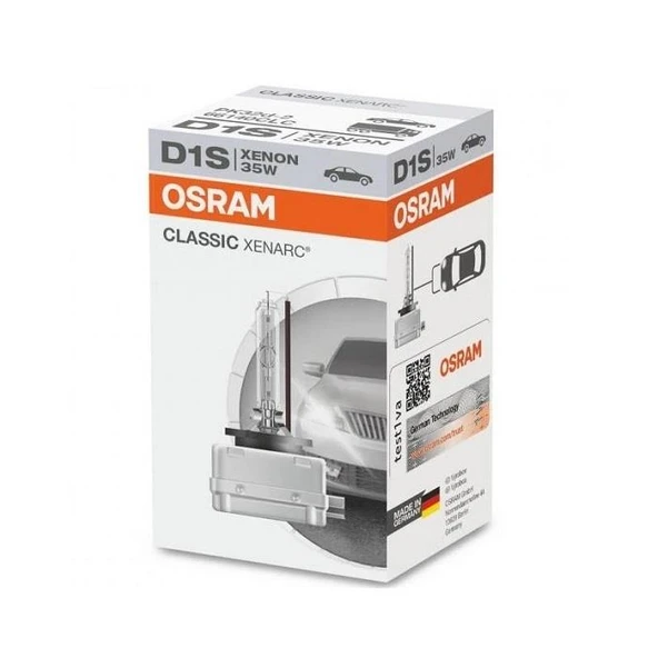 Osram D1S Xenon FAR AMPULU Xenarc 66140 ORJİNAL ürün görseli 1