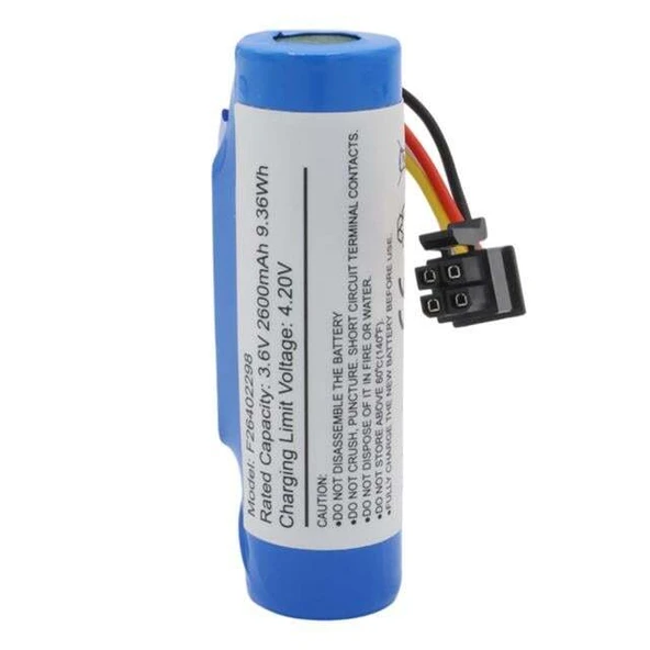 Powermaster PM-24803 3.6 Volt 2600 mAh Soketli Beko Yazar Kasa Pili (VPS906R) ürün görseli 1
