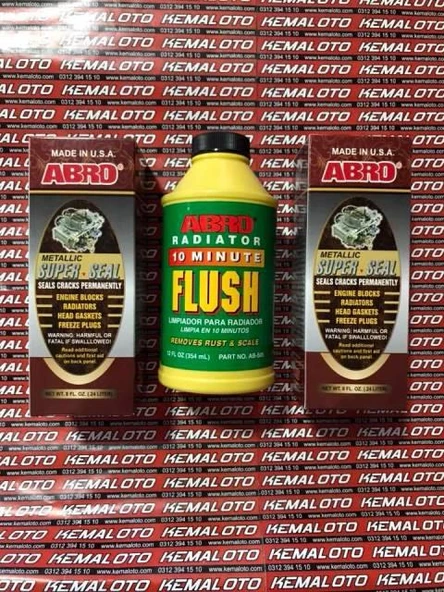 Abro Motor Blok Tıkayıcı Suya Yağ Karıştırma Set ORJİNAL ürün görseli 1