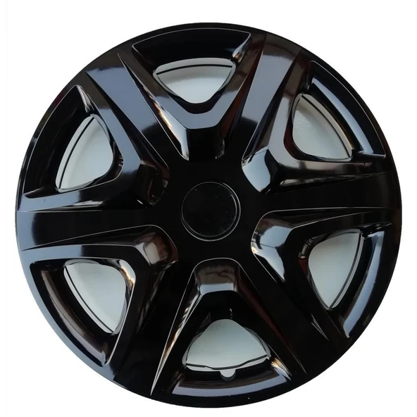 15 Jant Kapağı Dacia Duster Siyah Piano Black Jant Kapak A191 4 Adet ürün görseli 1