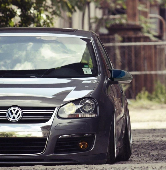 VW Jetta MK5 Batman Yarasa Ayna Kapağı 2005 2010 Piano Black ürün görseli 1