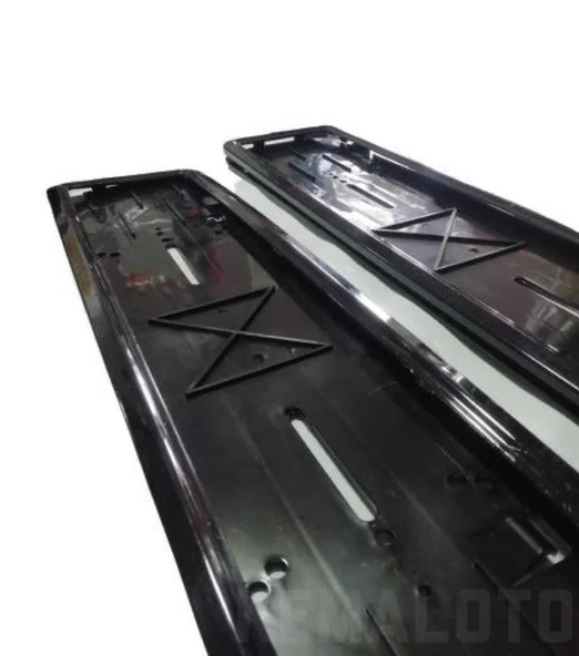 Siyah Plakalık Piano Black Plakalık 1 Takım 2 Adet ürün görseli 1