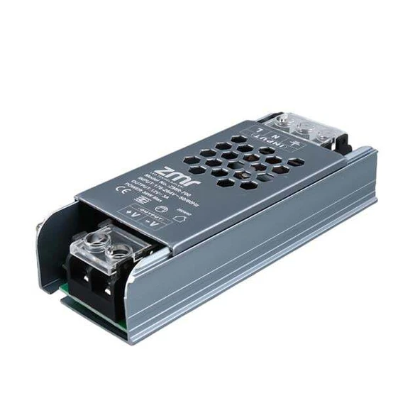 ZMR ZMR-700/B.00 12 Volt 3 Amper 36 Watt Slim Metal Kasa Adaptör ürün görseli 1
