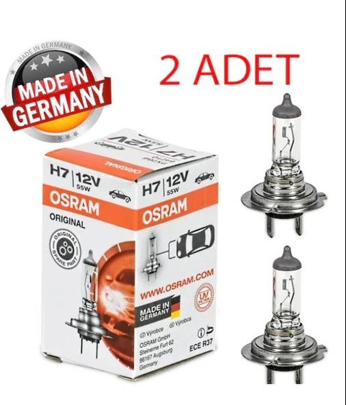Osram H7 Far Ampulu 2 Adet Osram 64210 Far Ampulü ürün görseli 1