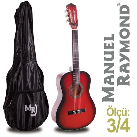 Klasik Gitar Junior Manuel Raymond MRC87RB (KILIF HEDİYE) ürün görseli 1