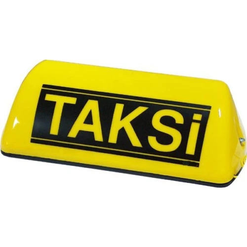 Mıknatıslı Taksi Levhası Sarı ürün görseli 1