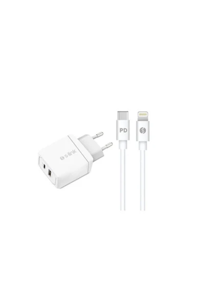 S-LINK Ip-sw30 18w Type C To Lightning C94 Lisanslı Pd Kablolu Pd Hızlı Şarj Cihazı ürün görseli 1