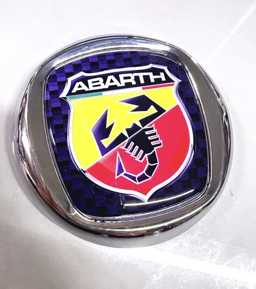 Fiat Stilo Abarth Logo Ön Rozet - Resim 5