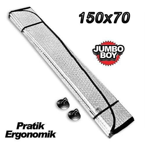 Balonlu Oto Güneşlik Büyük Boy Ön Cam 150cmx70cm ürün görseli 1