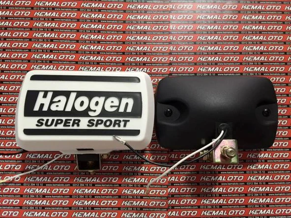 Halogen Kapaklı  Dikdörtgen Sis Lambası - Resim 2