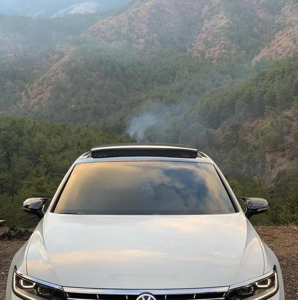 VW Passat B8 Batman Yarasa Ayna Kapağı  2015 2019 Piano black ürün görseli 1