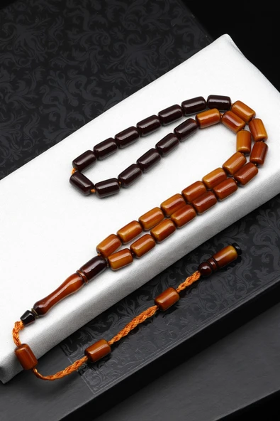 Sürmeli Katalin Tesbih 7 x 11 mm Silindir Kesim - T-1794 ürün görseli 1