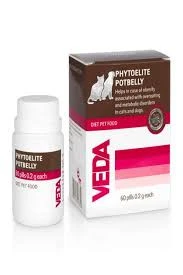 Veda P. Potbelly 60 Tablet - Kedi ve Köpek Zayıflama ve Kilo Kontrol Desteği ürün görseli 1