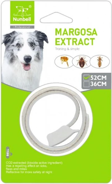 Nunbell Köpek Bit Pire Uzaklaştıcı Tasma 52cm ürün görseli 1