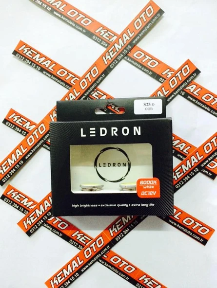 Ledron Tek Duy Led Kristal Beyaz ürün görseli 1