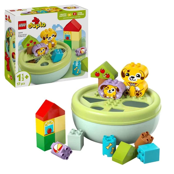 LEGO 10441 Duplo Şekil Ayırıcı Köpek Evi ürün görseli 1