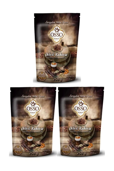Osso DİBEK KAHVE 200 GR 3 ADET ürün görseli 1