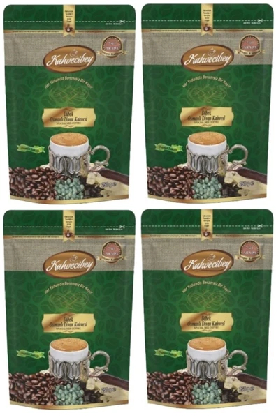 Kahvecibey Damla Sakızlı Osmanlı Divan Kahvesi 250 Gr 4'lü Set ürün görseli 1