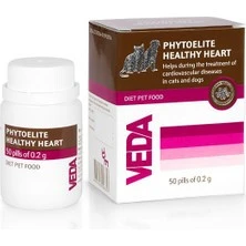 Veda Phytoelite Healthy Hearts Kalp ve Dolaşım Tamamlayıcı Tablet (50 Adet) ürün görseli 1