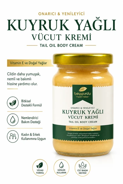 Kuyruk Yağlı Masaj Kremi Beyyurdu Rahatlatıcı Nemlendirici Bakım ürün görseli 1