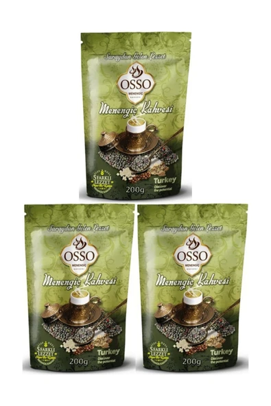 Osso Menengiç Kahvesi 200 Gr. 3'lü ürün görseli 1