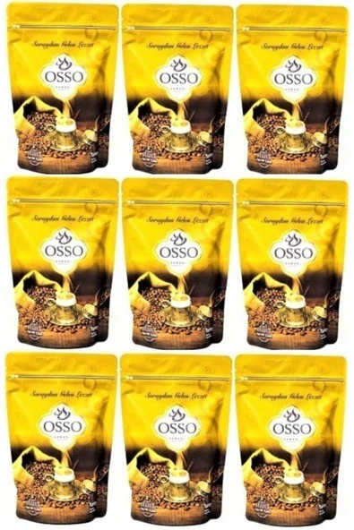 Osso Kahve Osmanlı Kahvesi8 Farklı Lezzet 200 Gr 9 Lu Set ürün görseli 1