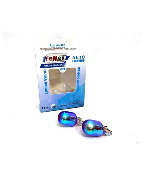 FEMEX Diadem Kırmızı Tek Duy/Çit Duy T20 W21W 7440/7443  Stop Aydınlatma FEMEX ürün görseli 1