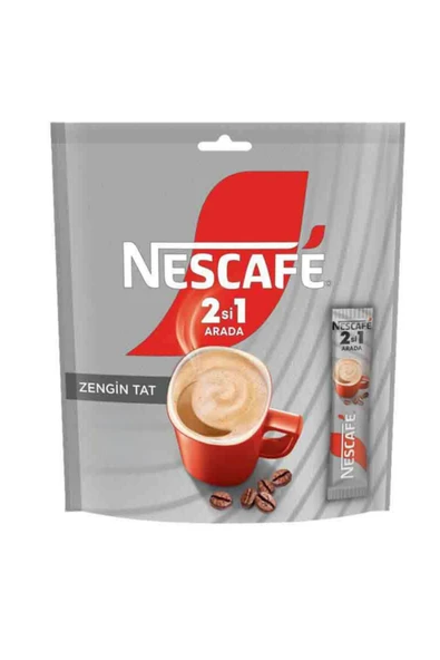 Nescafe Nescafé 2si1 Arada Sütlü Köpüklü Çözünebilir Kahve 10g 25'li paket (200gr) ürün görseli 1