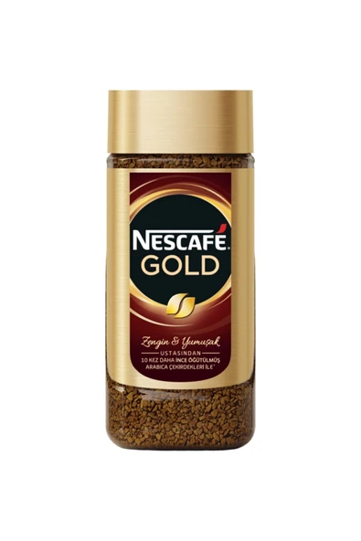 Nescafe Gold Çözünebilir Kahve Kavanoz 100 gr ürün görseli 1
