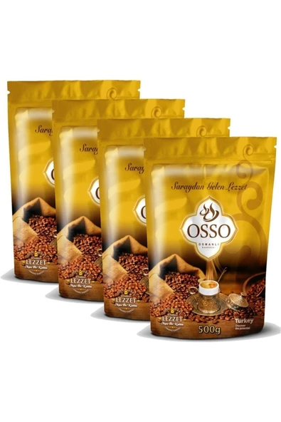 Osso Osmanlı Kahvesi 500 gr X 4 Adet ürün görseli 1