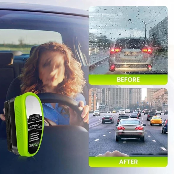 Araba Ön Cam Yağmur Sis Temizleme Süngeri ürün görseli 1