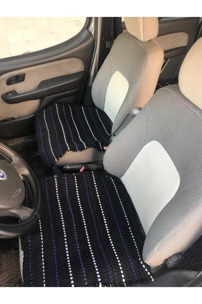 Oto Koltuk Koruyucu Kılıf Hasır Araba Örtü Kilim 3 Parça ürün görseli 1