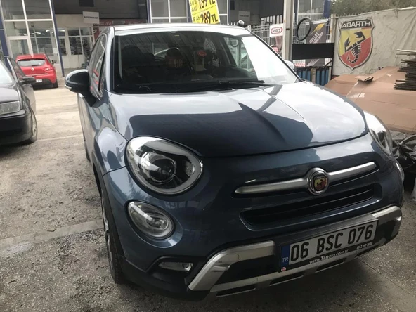 Fiat 500X Abarth Logo Ön Arka Rozet - Resim 2
