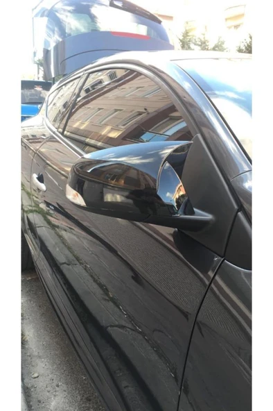 Renault Megane 3 MK3 Batman Yarasa Ayna Kapağı 2008 2016 Piano Black ürün görseli 1