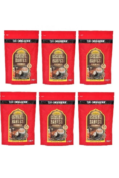 DR. TEA COFFEE Dr. Coffee 200 Gr Osmalı Kahvesi X6 Adet ürün görseli 1