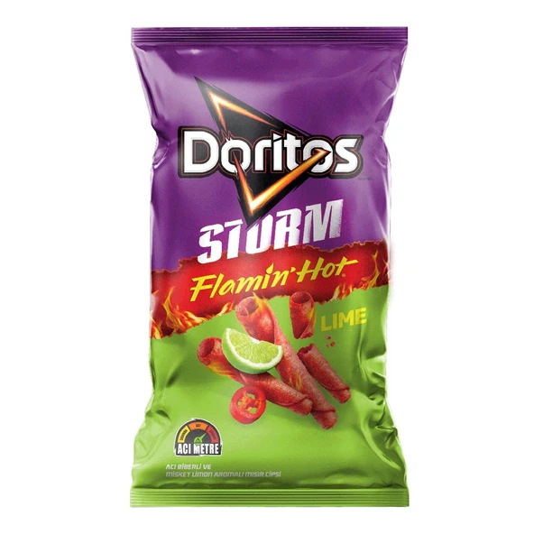 Doritos Storm 125 gr 3 Çeşit 6 lı Karma Paket Cips - Resim 3