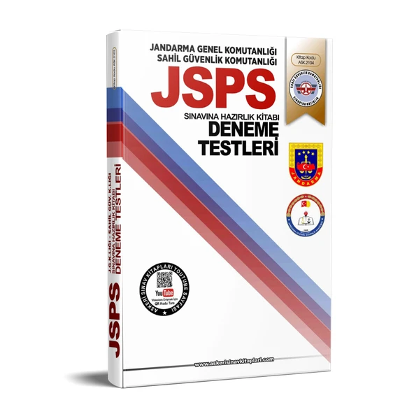 Sahil Güvenlik Komutanlığı için JSPS Sınavına Hazırlık Kitabı Açıklamalı Deneme Testleri ürün görseli 1
