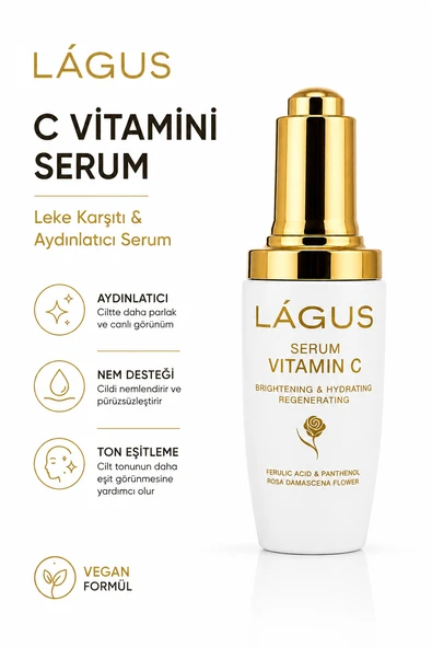 C Vitamini Serum LAGUS Leke Karşıtı & Aydınlatıcı Serum ürün görseli 1