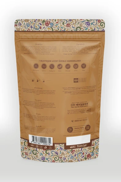 Drcoffee Dibek Kahvesi Kakuleli Poşet 200gr - Resim 2