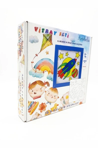 Cam Vitray Seti Unicorn VT-03 ürün görseli 1