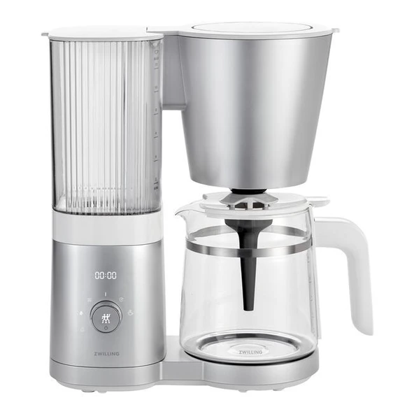 Zwilling Enfinigy Cam Karaflı Gümüş Filtre Kahve Makinesi ürün görseli 1