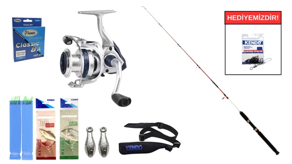 Remixon Tekno Boat 1.65m 50-100gr&Okuma ARIA-6000a Tekne Seti ürün görseli 1