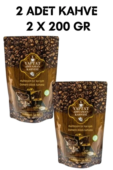 yaptat kahve gıda YAPTAT ADIYAMAN OSMANLI DİBEK KAHVESİ 200GR 2X200GR ürün görseli 1