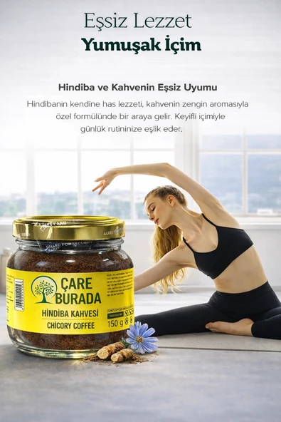 ÇareBurada Hindiba Kahvesi 150 g - Yumuşak İçim & Dengeli Aroma ürün görseli 1