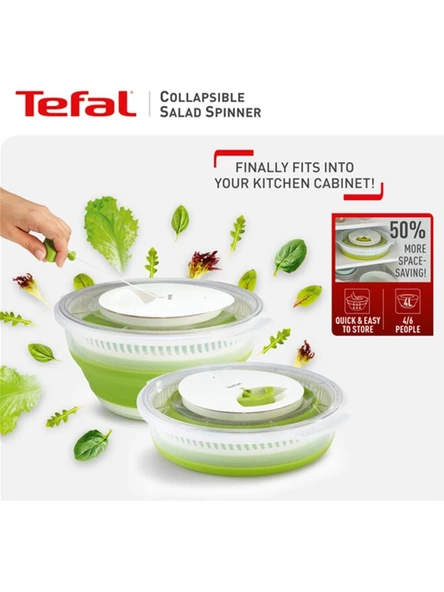Tefal Katlanabilir 4 lt Salata Kurutucu - Resim 3