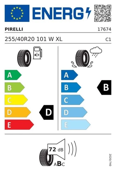 Pirelli 255/40r20 101w xl pzero (mo) Suv Yaz 2025 - Resim 4