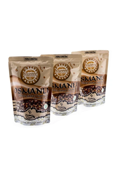 YÖRESEL ADIYAMAN KAHVESİ Türk Kahvesi 7 Karışımlı Damla Sakızlı 200 Gr * 3 Adet ürün görseli 1